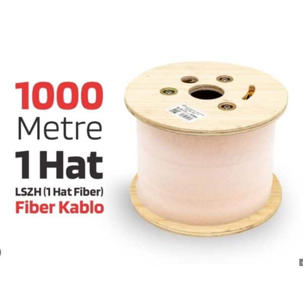 POWERMASTER FIBER CABLE LSZH (ONE LINE FIBER) - FIBER CABLE 1 LINE LSZH 1000 METER (ONE LINE FIBER)
