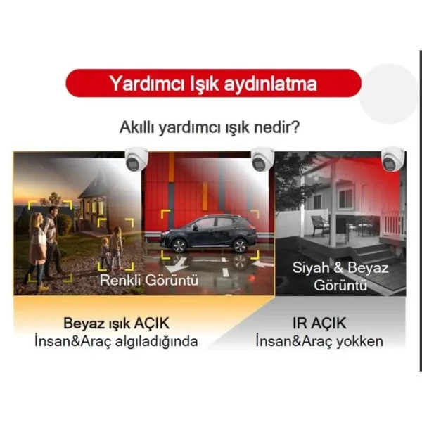 ⁦HIKVISION DS-2CE16D0T-EXLPF 2MP 3.6MM LENS 20 METRE SMART HYBRID LIGHT 4IN1⁩ - الصورة ⁦2⁩
