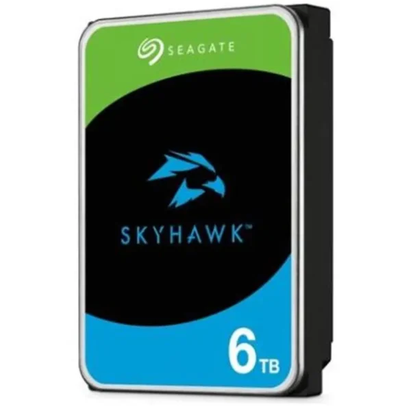 6TB SEAGATE 3.5 SKYHAWK SATA 5400RPM 256MB 7/24 SECURITY ST6000VX009 (كفالة لمدة 3 سنوات)