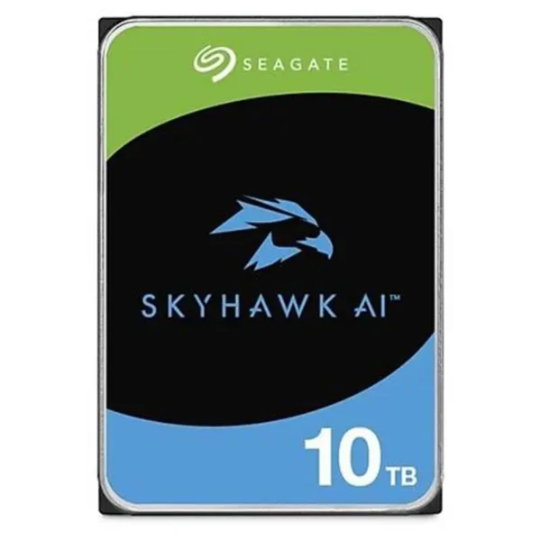 10 TB SEAGATE 3.5 SKYHAWK AI SATA 7200RPM 256MB 7/24 ST10000VE001 (كفالة لمدة 5 سنواتI)