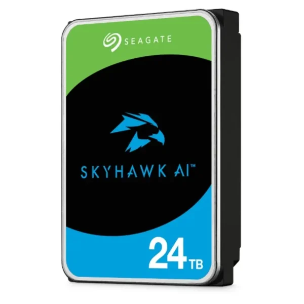 24 TB SEAGATE 3.5 SKYHAWK AI SATA 512MB 7/24 ST24000VE002 (كفالة لمدة خمس سنوات)