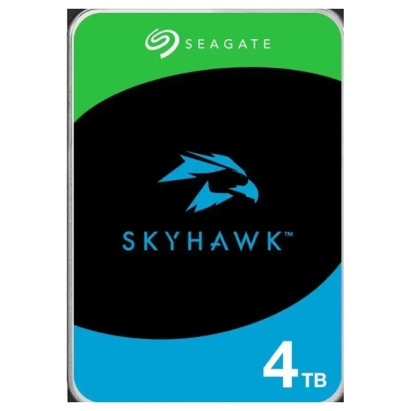 4 TB SEAGATE 3.5 SKYHAWK SATA 5400RPM 256MB 7/24 ST4000VX016 (كفالة لمدة 3 سنوات)