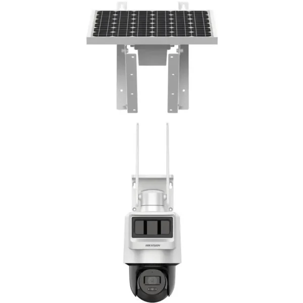 ⁦HIKVISION DS-2DE2C400IWG-K/4G/C05S10 4MP 2.8MM LENS IMAGE PIR+RADAR 4G PAN&TILT IP66 SOLAR CAMERA⁩ - الصورة ⁦2⁩